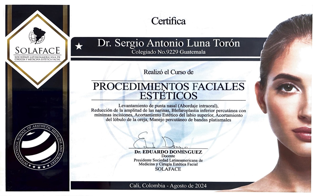 Procedimientos Faciales Estéticos – SOLAFACE